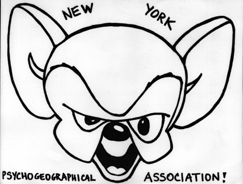 Logo de l’association psychogéographique de New York